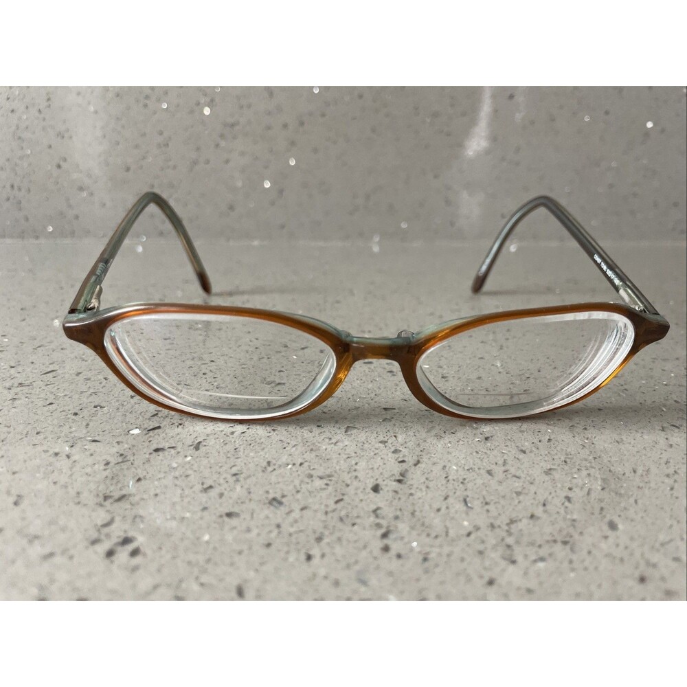 Clip1On Eyeglasses Frames ONLY COAST TO/BL 52-17-145 Brown/Blue Full Rim